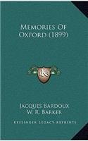 Memories of Oxford (1899)