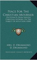 Peace for the Christian Mourner