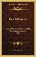 Choix De Documents