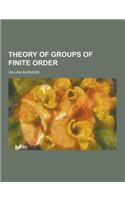 Theory of Groups of Finite Order
