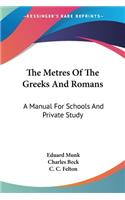 Metres Of The Greeks And Romans