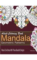 Adult Coloring Books Mandala Geometric Patterns
