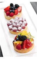 Delicious Fresh Fruit Tartlets Pastry Journal: 150 Page Lined Notebook/Diary