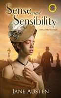 Sense and Sensibility (Annotated, Large Print)