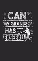 Baseball Grandpa Notebook: Diary Journal 6x9 inches with 120 Lined Pages