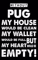 Without Pug My House Would Be Clean