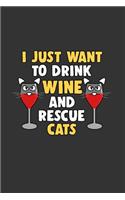 I just want to drink Wine and resuce Cats