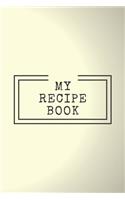 My Recipe Book