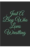 Just A Boy Who Loves Wrestling