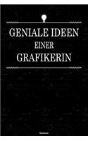Geniale Ideen einer Grafikerin Notizbuch