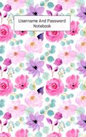 Username And Password Notebook