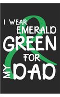 I wear emerald green for my Dad