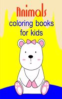 Animals coloring books for kids: Cute Christmas Animals and Funny Activity for Kids