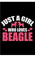 Just A Girl Who Loves Beagle
