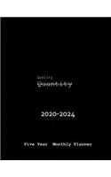 Quality Quantity 2020-2024 Five Year Monthly Planner: Monthly Organizer And Five Year Planner Gifts