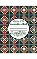 Celtic Kilt Composition Book
