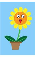 Sunflower Sketchbook: Sunflower Bordered Sketchbook for Kids. Funny Sunflower Drawing Book for Boys and Girls (Blank Bordered Sketchbooks)150 Pages 6x9 Sunflower Sketch P