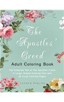 Apostles' Creed Adult Coloring Book