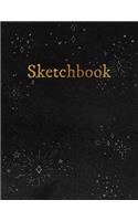 Sketchbook: Personalized Artist Sketchbook, Notebook: Blank Paper for Drawing, Creative Doodling or Sketching