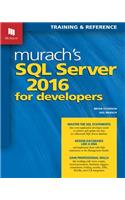 Murach's SQL Server 2016 for Developers