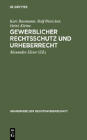 Gewerblicher Rechtsschutz Und Urheberrecht