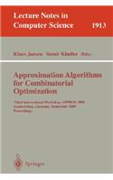 Approximation Algorithms for Combinatorial Optimization