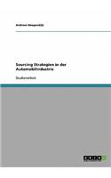 Sourcing Strategien in der Automobilindustrie