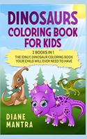 Dinosaurs Coloring Book for kids