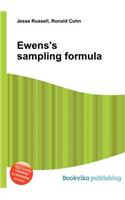 Ewens's Sampling Formula: (English)