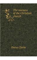 The Oneness of the Christian Church