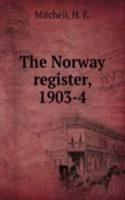 Norway register, 1903-4