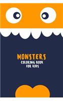 Monsters Coloring Book for Kids