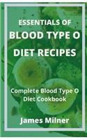 Essentials of Blood Type O Diet Recipes