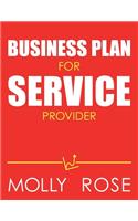 Business Plan For Service Provider