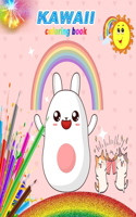Kawaii coloring book: For Adults and Kids Relaxing & Inspiration (activity book)