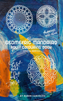 Geometric Mandalas Adult Colouring Book