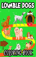 Lovable Dogs Coloring Book