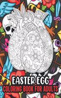 Easter egg Coloring Book for Adults