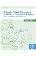 Methods for Analysis of Carbohydrate Metabolism in Photosynthetic Organisms