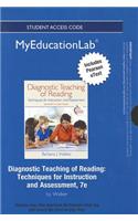 NEW MyLab Education with Pearson eText -- Standalone Access Card -- for Diagnostic Teaching of Reading