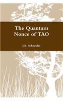 The Quantum Nonce of TAO