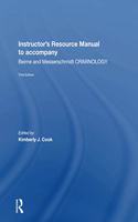 Instructor's Manual To Accompany Criminology
