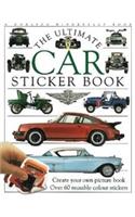 Ultimate Sticker Book : Cars