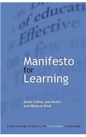 Manifesto for Learning