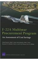 F-22a Multiyear Procurement Program: An Assessment of Cost Savings