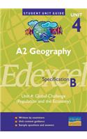A2 Geography Unit 4 Edexcel Specification B