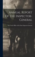 Annual Report Of The Inspector-general