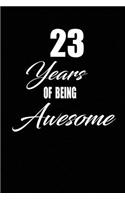 23 years of being awesome