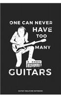 Guitar Tablature Notebook: Guitar Graphic Instrument Guitar Tablature Notebook / Journal Guitarist Gift (6 x 9 - 120 Guitar Tab Pages)
