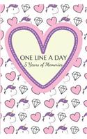 One Line a Day Five Years of Memories